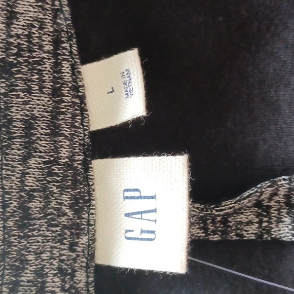 Gap Blazer, Unstructured, Sz L, Black/gray NWT - Picture 6 of 8